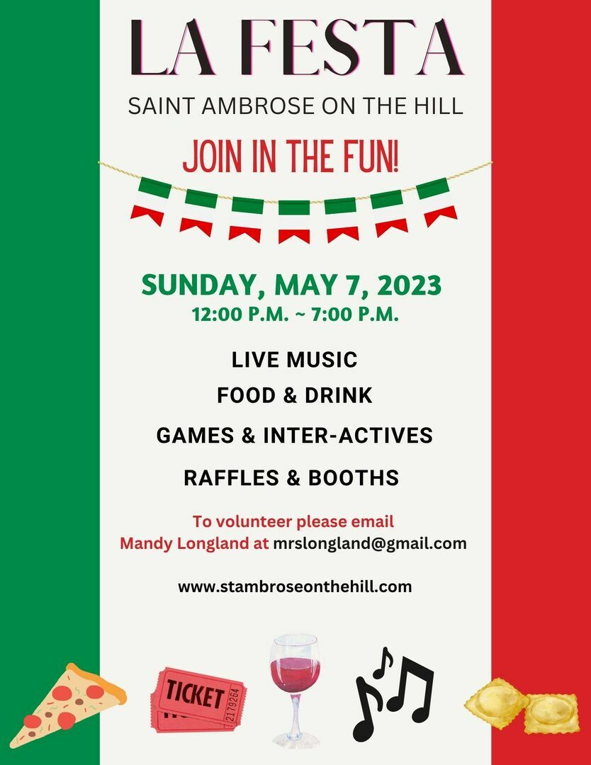 La Festa at St. Ambrose on The Hill | 5130 Wilson Ave | UpcomingEvents.com