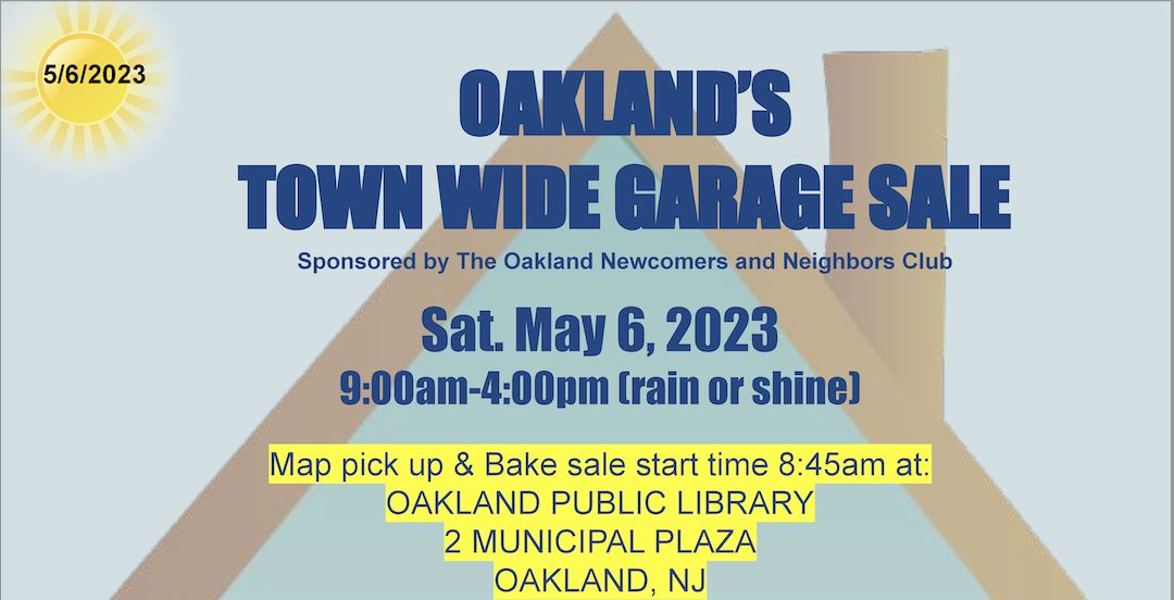 Oakland Town Wide Garage Sale Oakland Public Library
