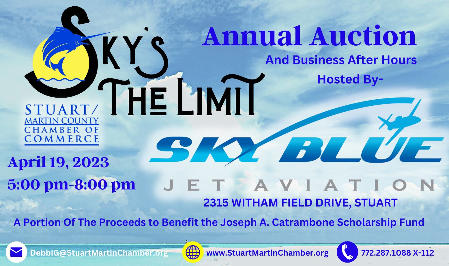Sky's the Limit | SkyBlue Flight Academy & Jet Aviation | UpcomingEvents.com