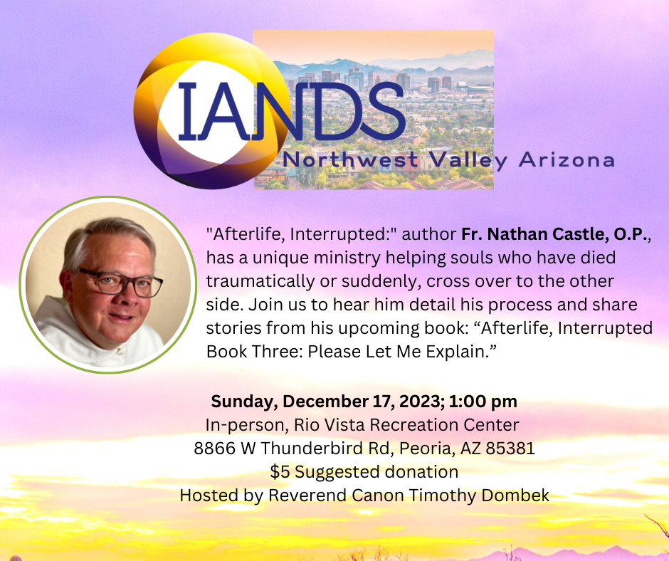 Northwest Valley IANDS Meeting 12-17-23 | Rio Vista Recreation Center |  UpcomingEvents.com