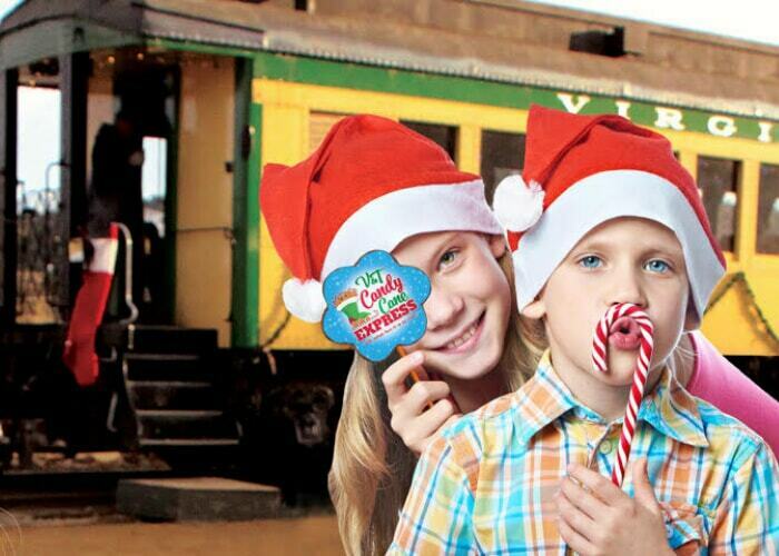 V&T Railroad's 'Candy Cane Express happening weekends through Dec. 24 F St 1870s Depot