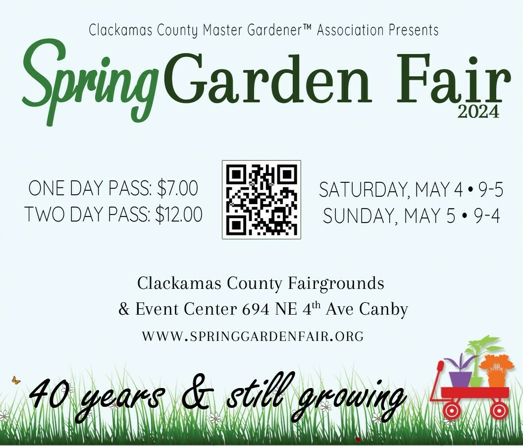 40th Annual Spring Garden Fair | Clackamas County Fairgrounds |  UpcomingEvents.com