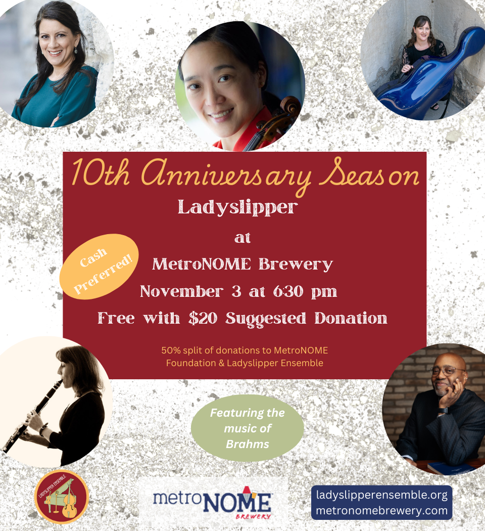 the LADYSLIPPER ENSEMBLE MetroNOME Brewery