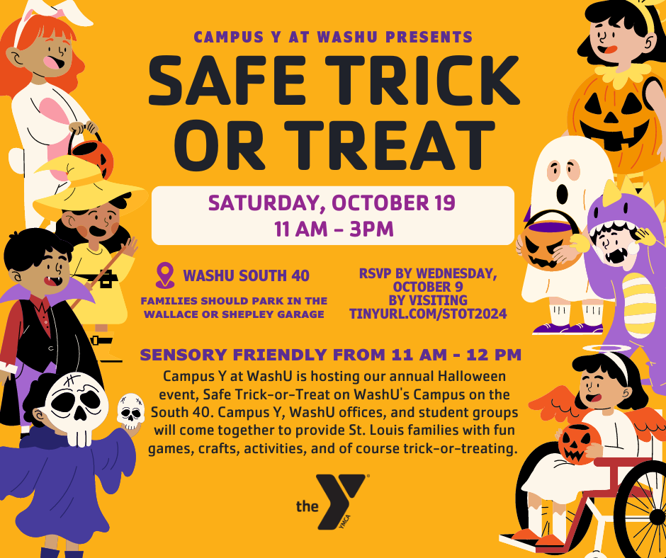 Safe Trick or Treat WashU South 40