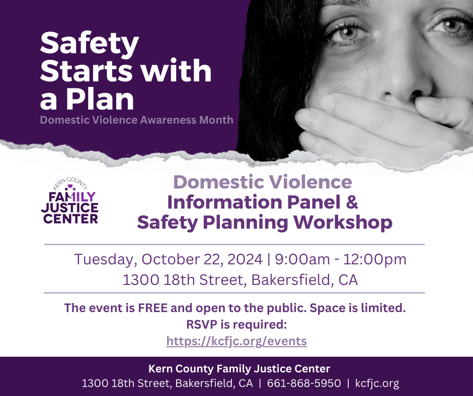 Domestic Violence Panel and Safety Planning 1300 18th St