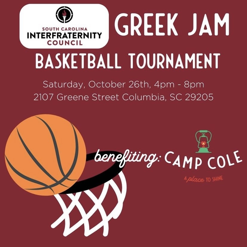 Greek Jam 2024 A USC IFC Event Supporting Camp Cole 2107 Greene St