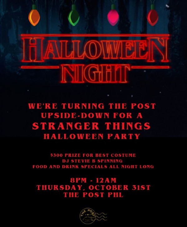 Upside Down - Halloween Night at The Post