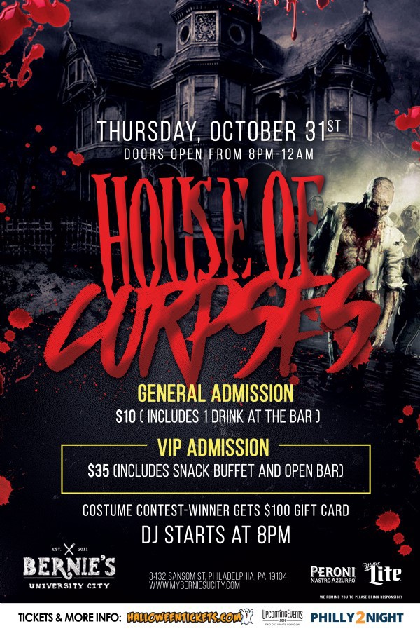 Bernie's House of Corpses - Halloween Night