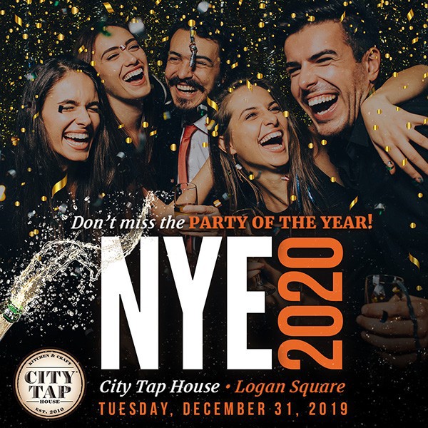 NYE 2020 at City Tap House Logan Square