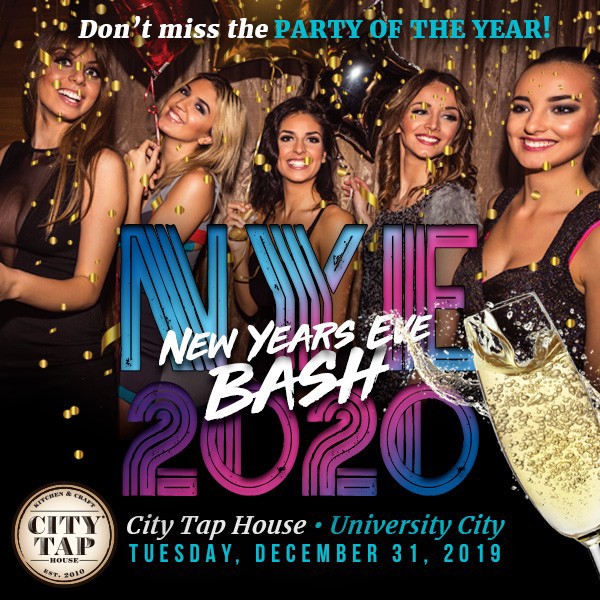 NYE 2020 at City Tap House University City