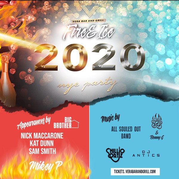 Fire & Ice NYE 2020 at Vera Cherry Hill