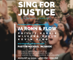 Spiritualing Presents: 'Sing for Justice