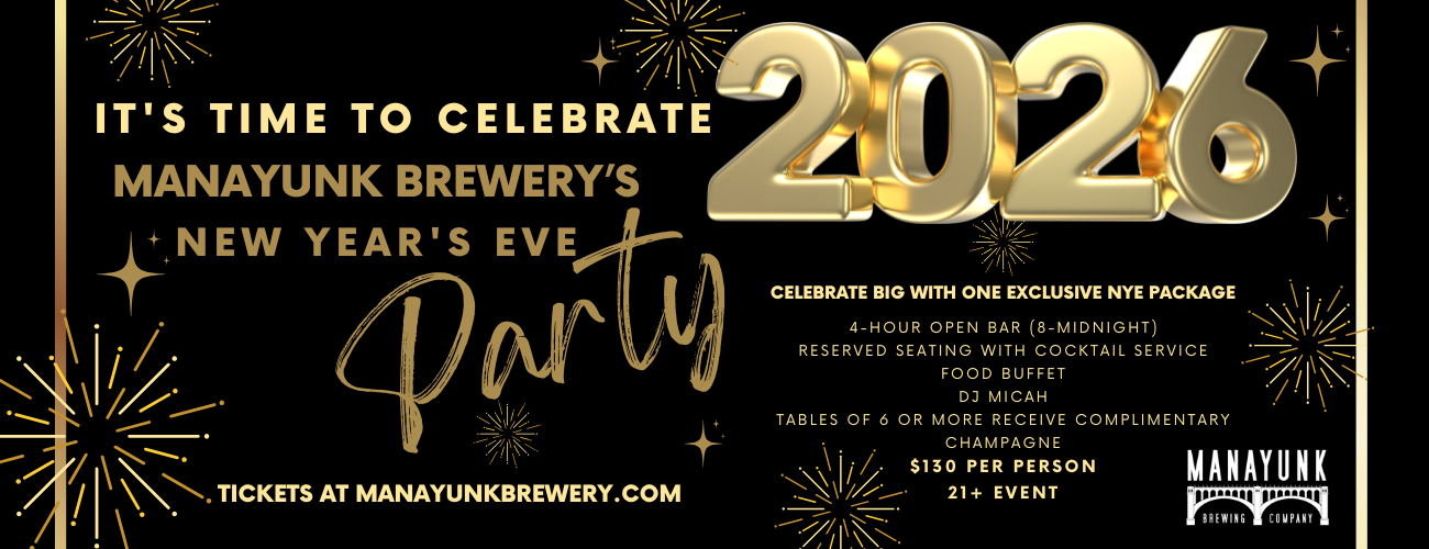 New Year's Eve at the Manayunk Brewery