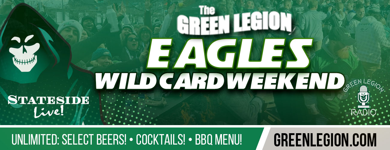 Wild Card Round- Green Legion Home Game Tailgate