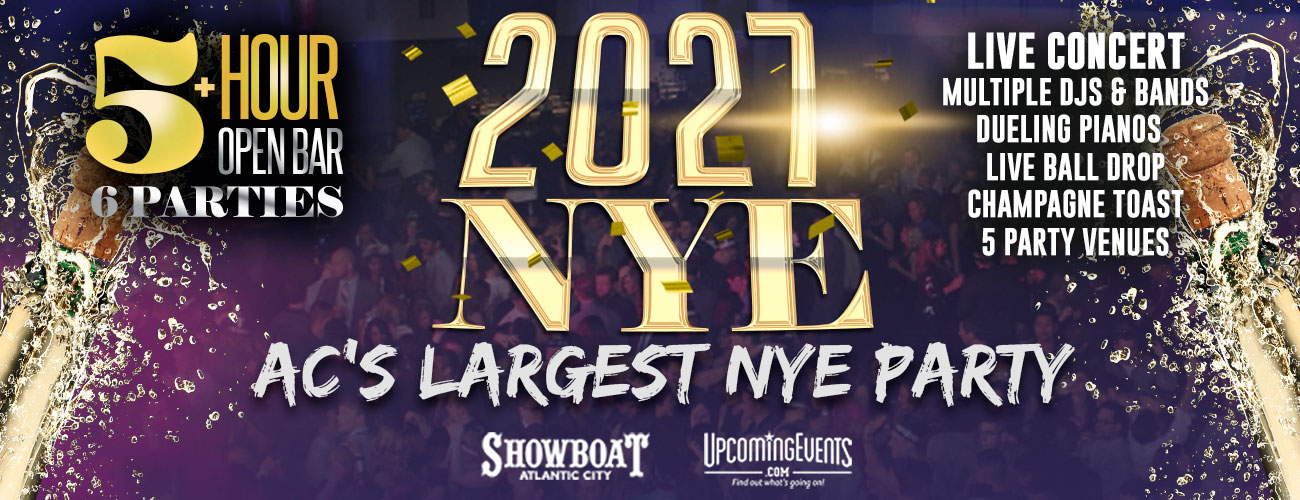 New Year's Eve in Atlantic City at The Showboat Hotel