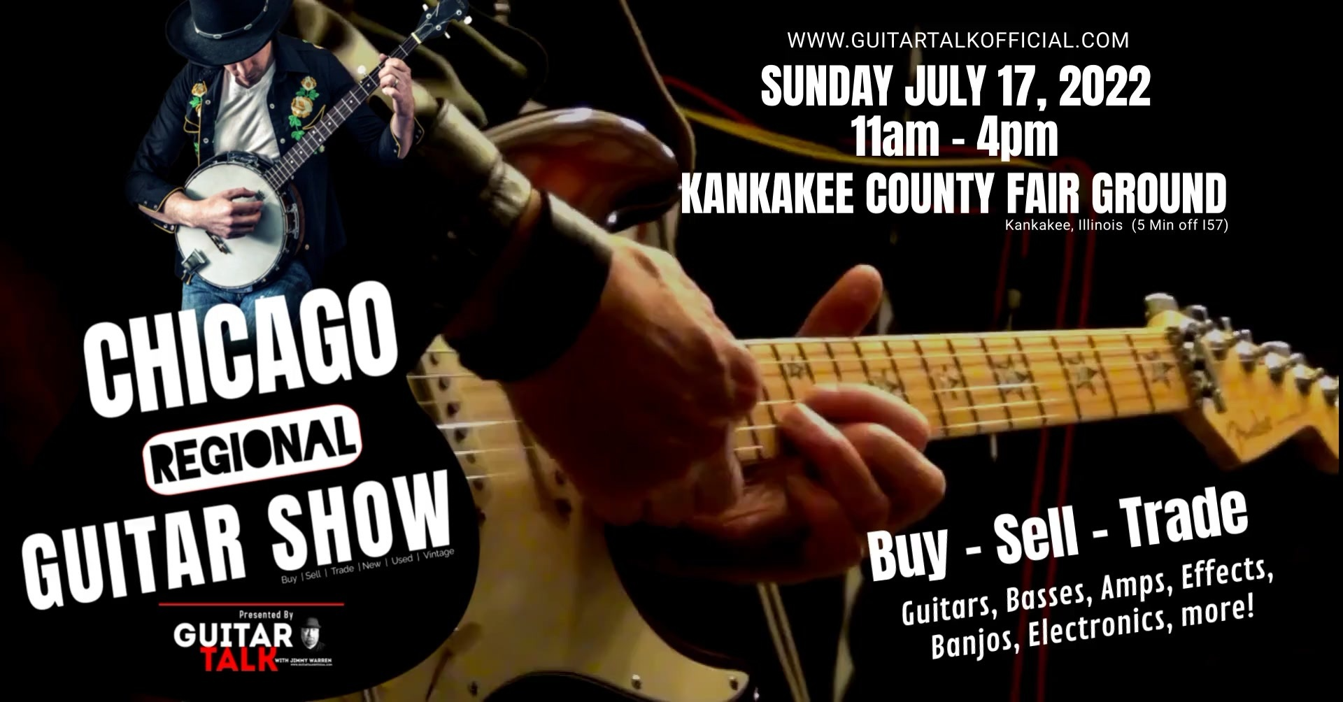 Chicago Regional Guitar Show | Kankakee County Fair and Exposition |  UpcomingEvents.com