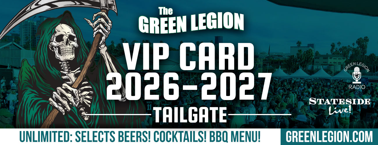 The Green Legion VIP Card 2026-2027