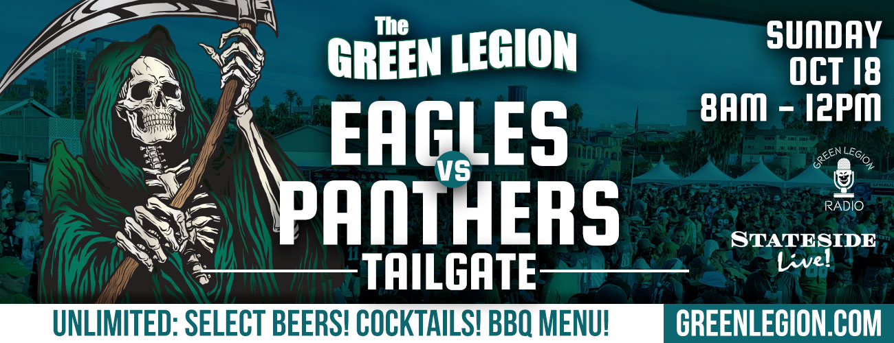 Eagles vs. Panthers - Green Legion Home Game Tailgate