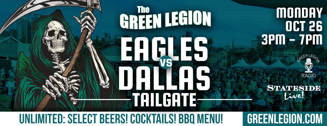 Eagles vs. Dallas - Green Legion Home Game Tailgate