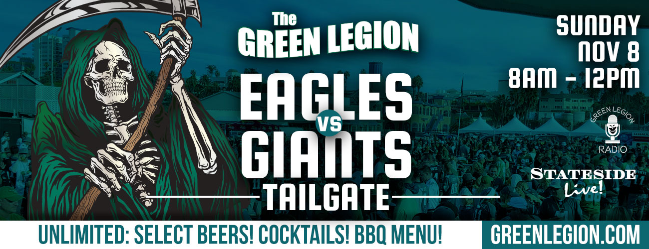 Eagles vs. Giants- Green Legion Home Game Tailgate