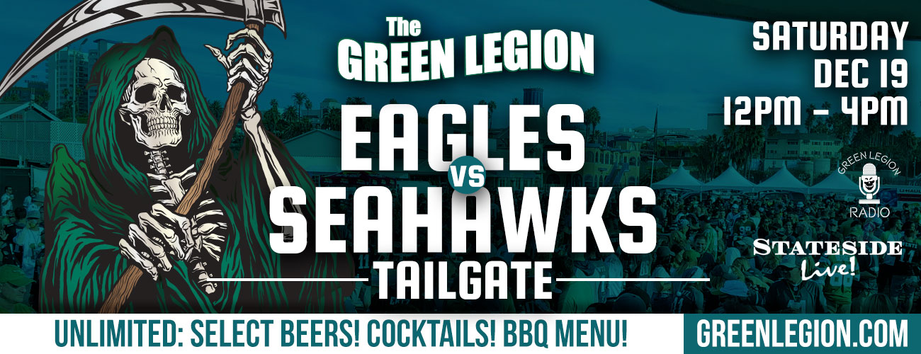 Eagles vs. Seahawks- Green Legion Home Game Tailgate