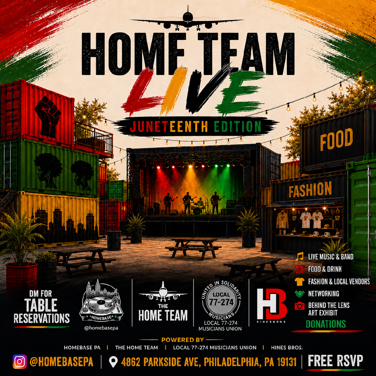 HOME TEAM LIVE - JUNETEENTH EDITION