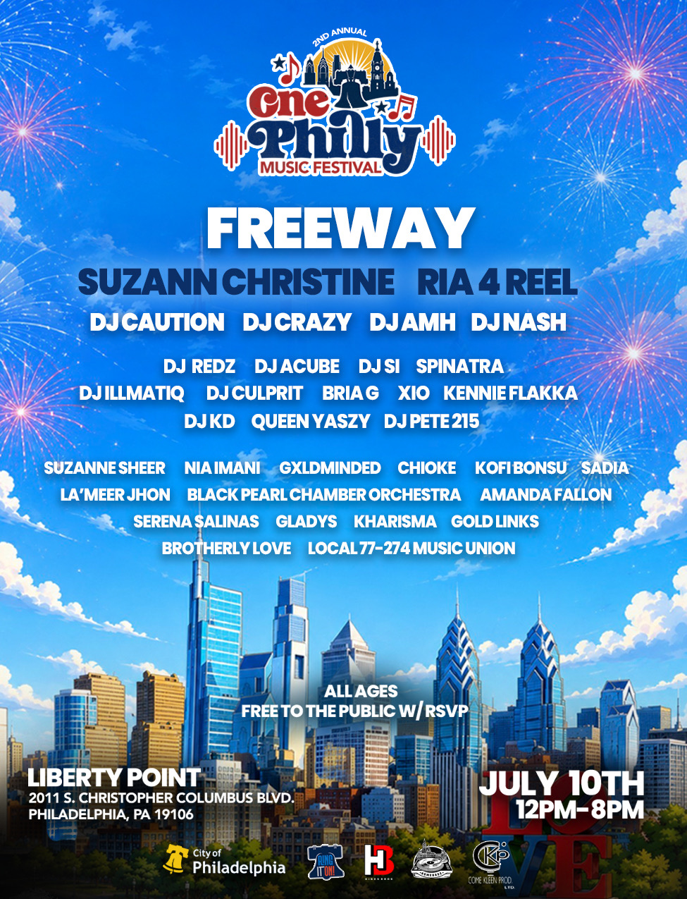 2ND ANNUAL ONE PHILLY FESTIVAL