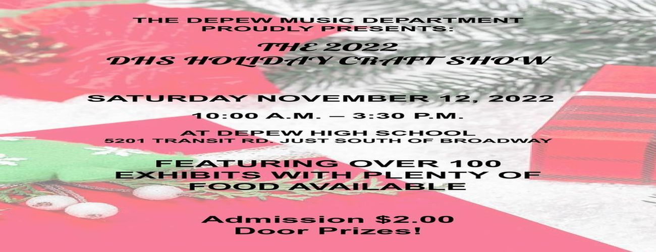 Depew High School Music Fall Craft Show | Depew High School |  UpcomingEvents.com