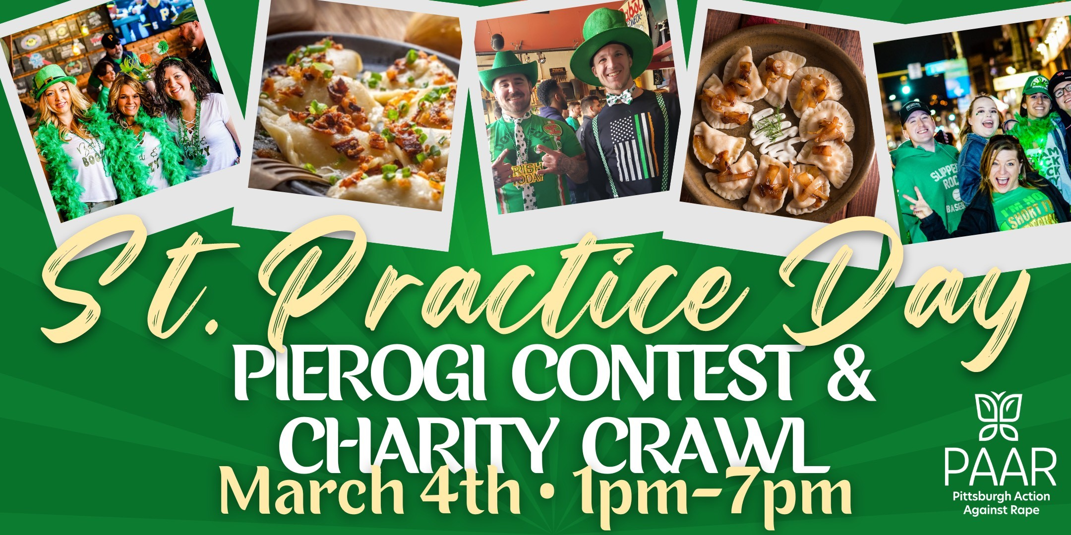 22nd Annual St Practice Day - Pierogi Contest and Charity Crawl