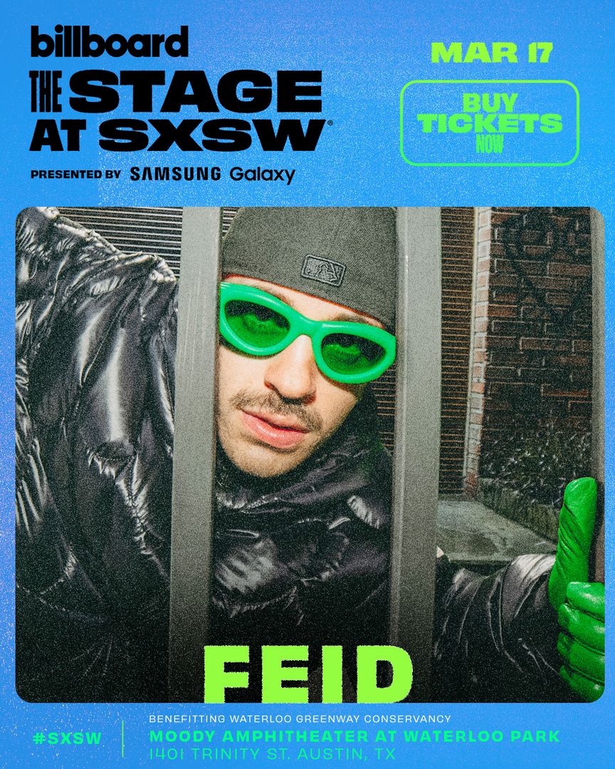 Billboard Presents The Stage at SXSW Feid & Eladio Carrion Moody