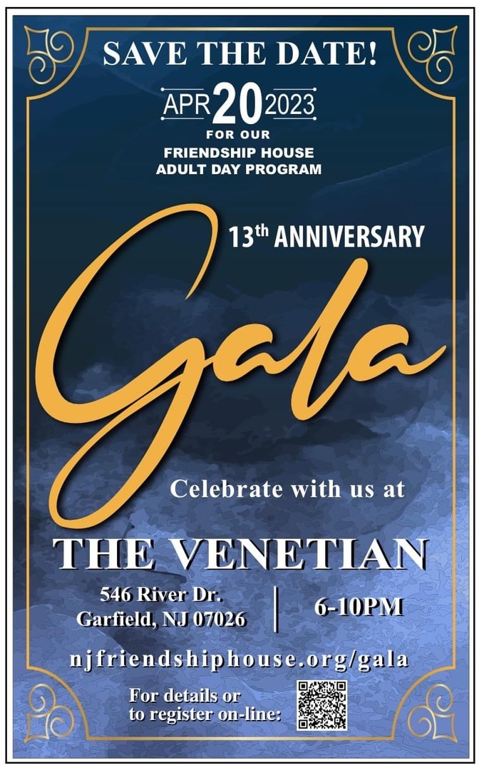 Friendship House Adult Day Program 13th Anniversary Gala