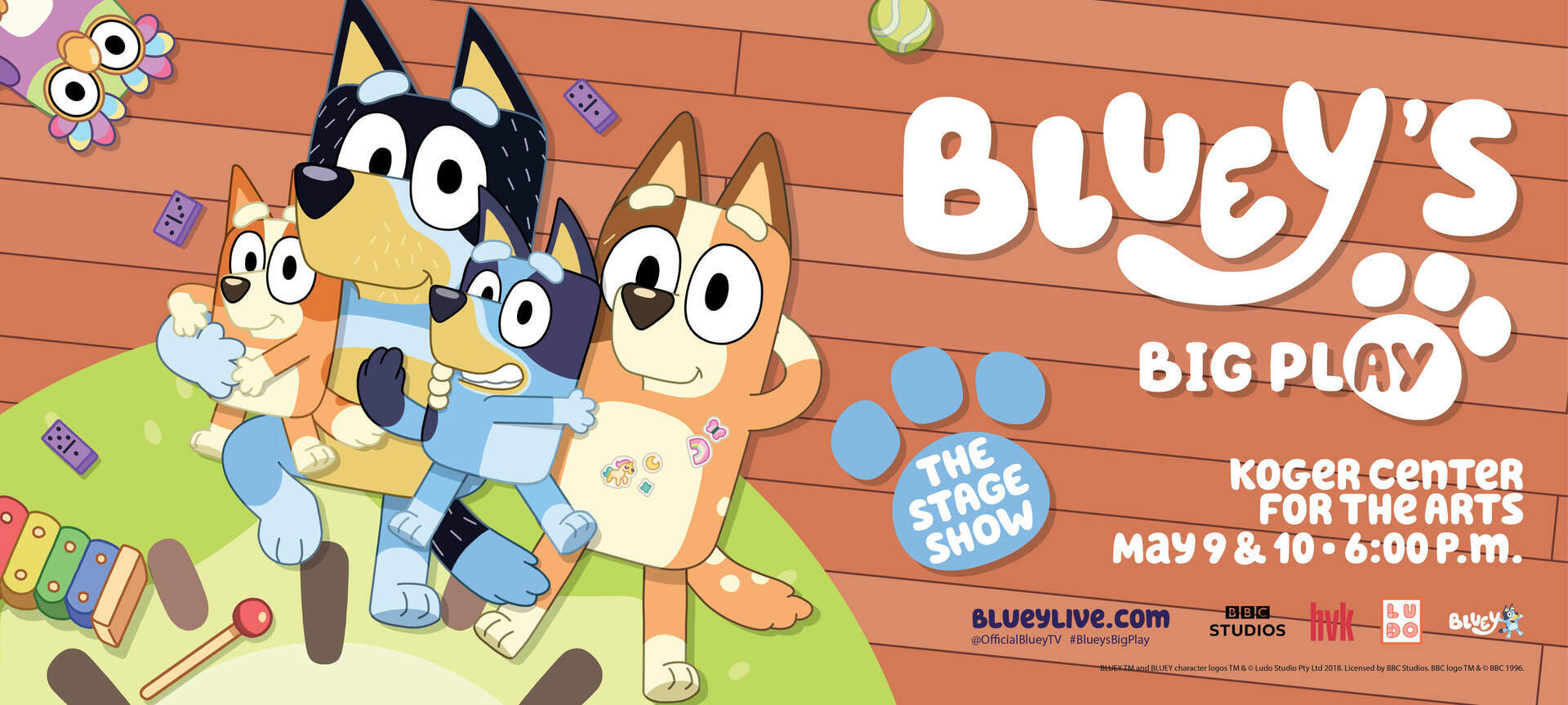 Bluey's Big Play at Koger Center for the Arts Koger Center for the