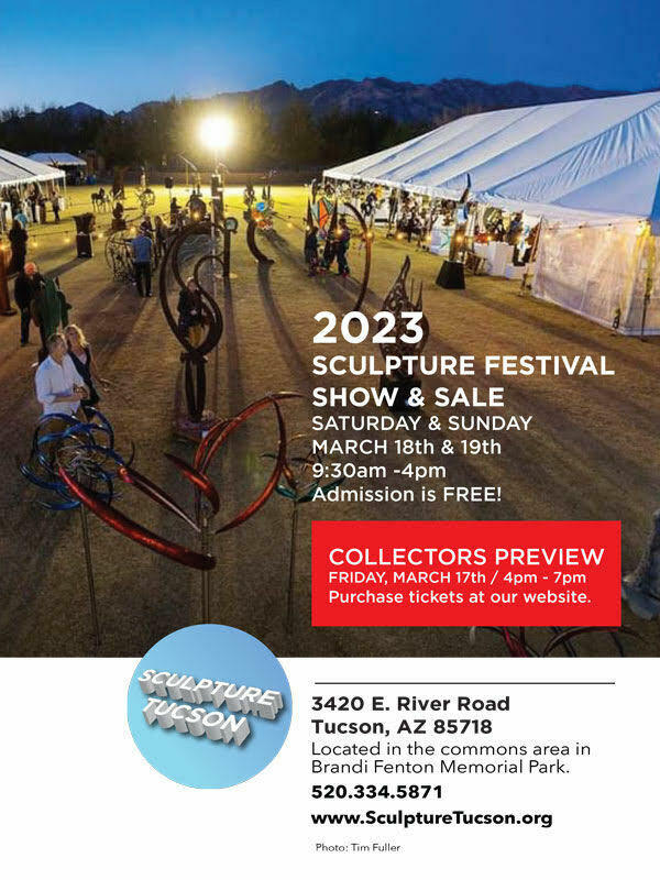 2023 SCULPTURE FESTIVAL SHOW & SALE ARIZONA'S LARGEST SCULPTURE