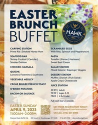 Easter Brunch at Diamond Hawk