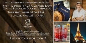 KO Distilling Spirited Experience: Classic European