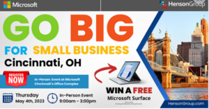 Go BIG for Small Business Event in Cincinnati, Ohio