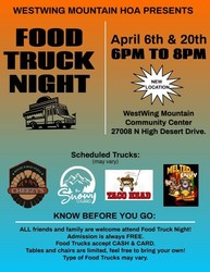 WestWing Mountain HOA Food Truck Night