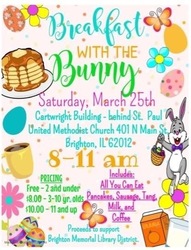 Breakfast with the Bunny featuring Chris Cakes of St. Louis