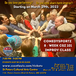 CSZ 101 INTRODUCTION TO IMPROV AND SCENE WORK BASICS