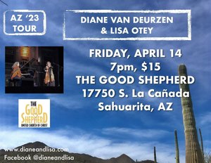 Diane Van Deurzen & Lisa Otey at The Good Shepherd!