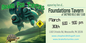 Brake For Turtles LIVE at Foundations Tavern