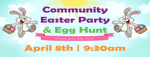 Community Easter Party and Egg Hunt