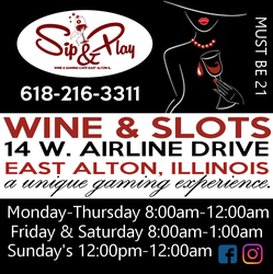 SIP & PLAY WINE & GAMING CAFE NOW OPEN