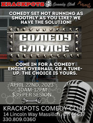 Comedy Garage1.2 - workshop with Jay Boc