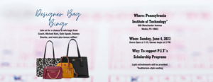 2023 Designer Bag Bingo for Scholarships