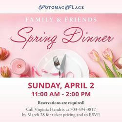 Family and Friends Spring Dinner