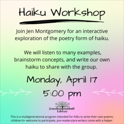 Haiku Workshop