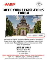 Meet Your Legislators Forum
