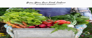 Grow Your Own Food Lecture