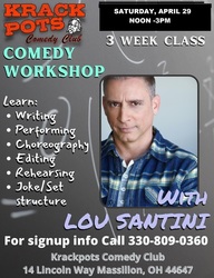 Comedy Workshop with Lou Santini